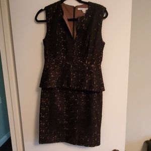 Dvf Diane Von Furstenberg black lace eyelet dress